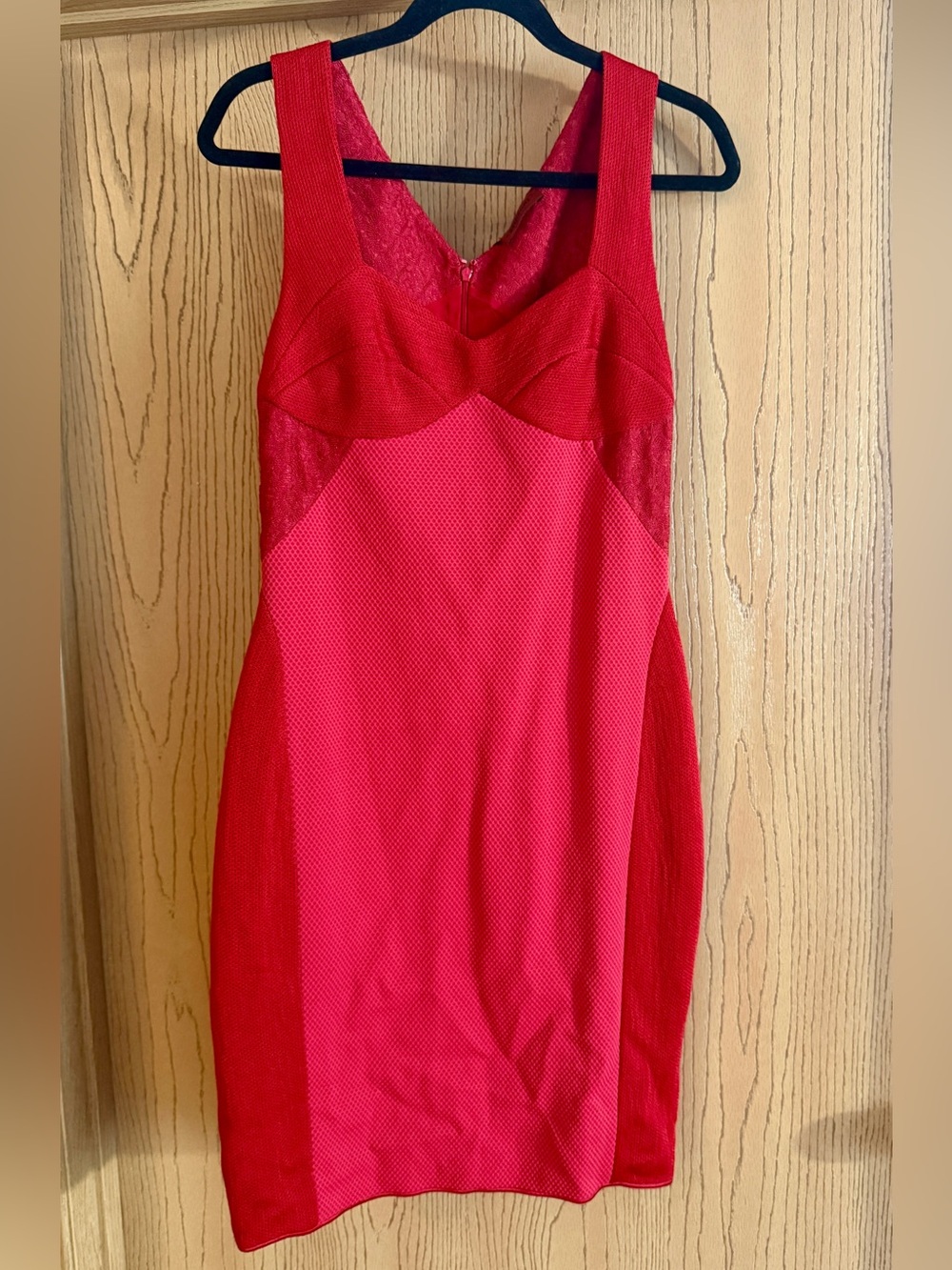 Missoni Red Knit Bustier Dress.